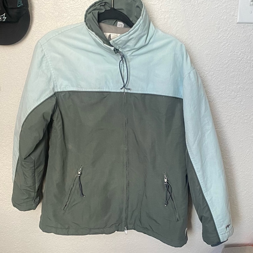 Drift Performance Boardwear Size M ski snowboarding coat blue/green